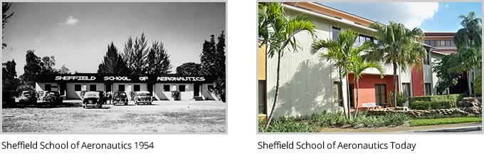 Sheffield School of Aeronautics 1954 and Today